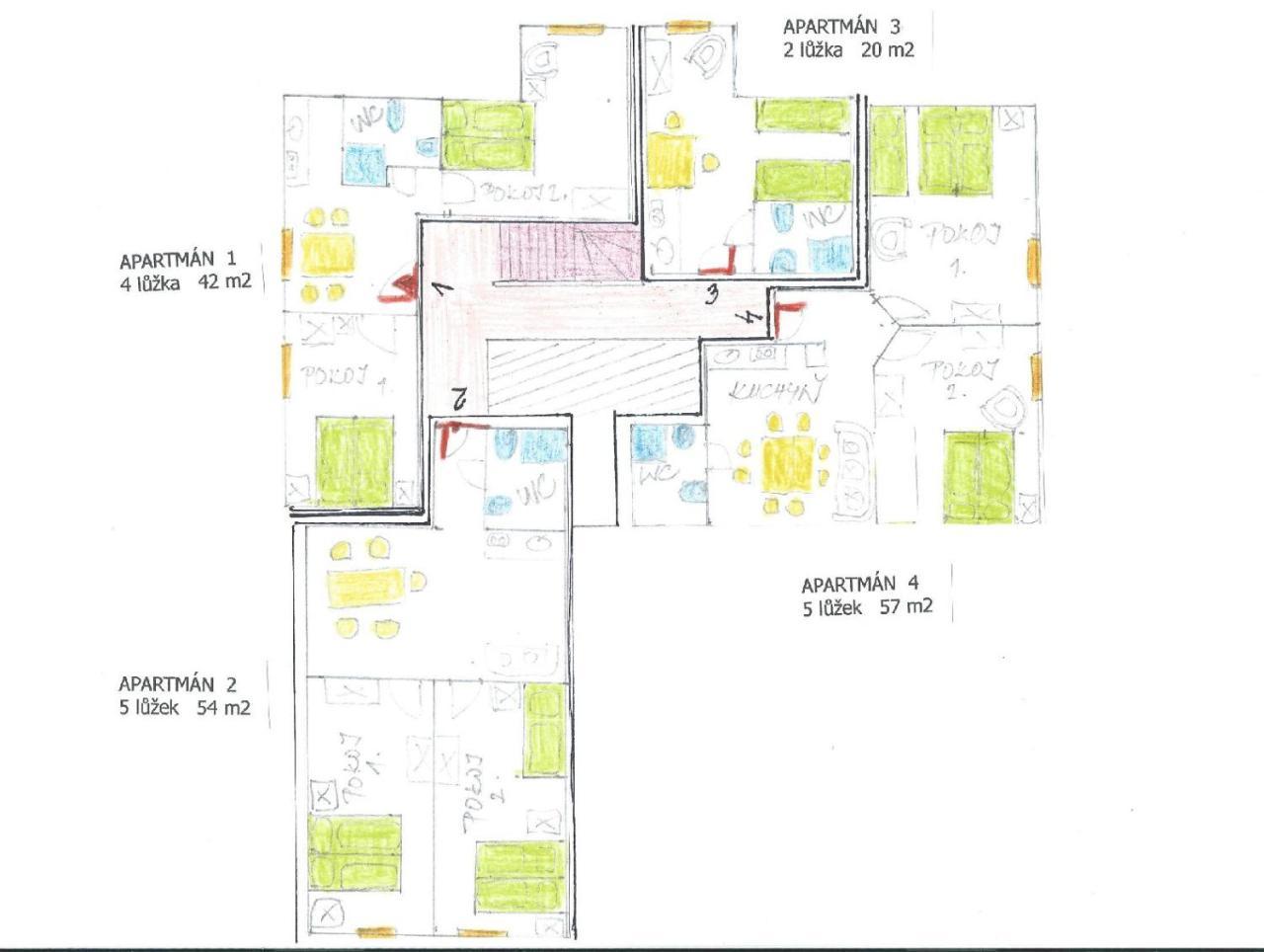 Apartmany Sara Танвалд Екстериор снимка